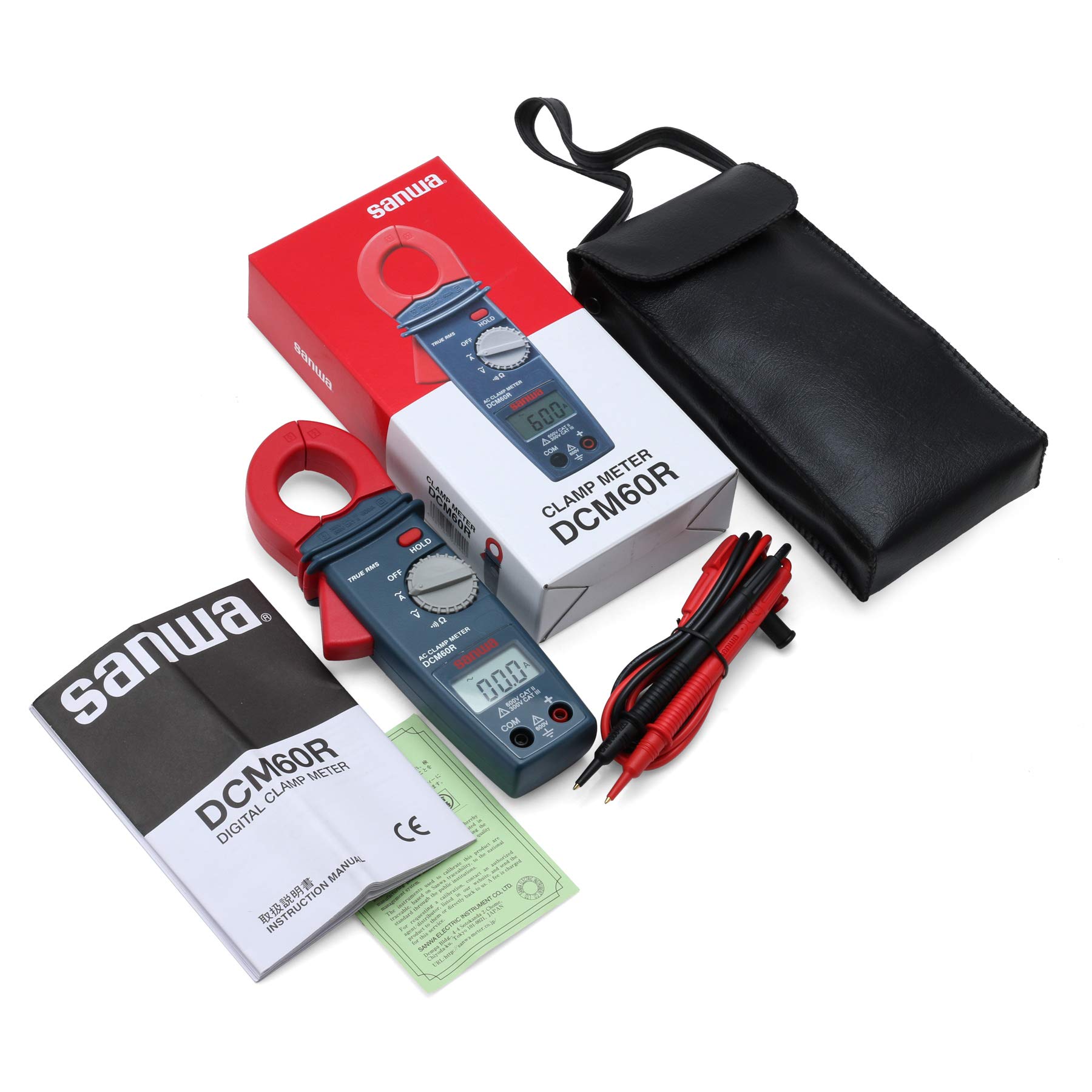ДДSANWA  ハンドツール テスター DCM600DR dcm600dr-clamp-meter-for-